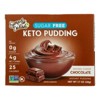 Simply Delish Chocolate Keto Pudding - Case of 6/1.7 oz - 2 of 4