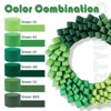 PartyWoo Crepe Paper Streamers Green Gradient 8 Rolls 656 ft 1.8 Inch x 82 Ft Rolls - 3 of 4