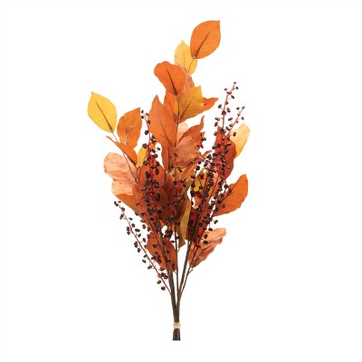 Fall Leaf and Berry Bundle (Set of 2)