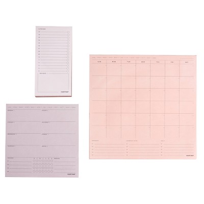 Photo 1 of ***MISC COMBO**** Undated 3ct Notepad Desk Planning Set Blush - russell+hazel & BLACK+DECKER Candy Maze Kit	