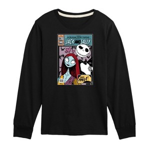 Boys' - Disney - The Nightmare Before Christmas Long Sleeve Graphic T-Shirt - 1 of 4