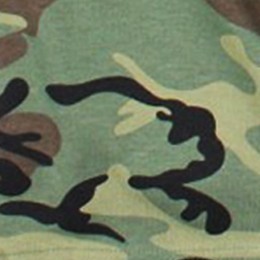 camo - orange ink