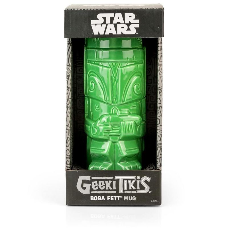 Beeline Creative Geeki Tikis Star Wars Boba Fett Mug | Ceramic Tiki Style Cup | Holds 13 Ounces, 4 of 7