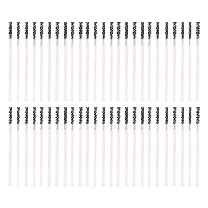 Unique Bargains Disposable Eyelash Brush 50 Pcs - 1 of 4