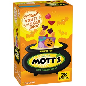 Mott's Halloween Shapes Fruit Snacks - 22.4oz/28ct - 1 of 4