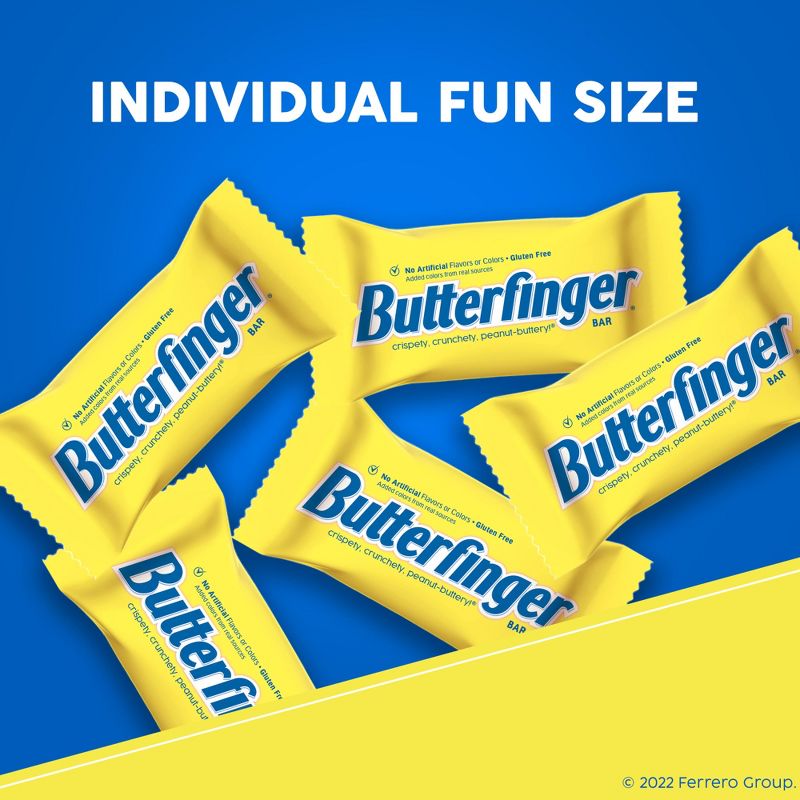 Butterfinger Fun Size Chocolate Candy Bar 10.2oz Bag, 4 of 16