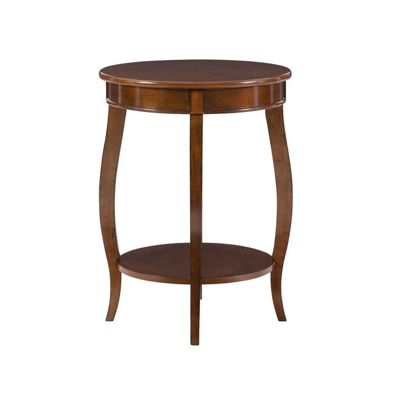 Lindsay Round Table with Shelf - Powell, 4 of 13