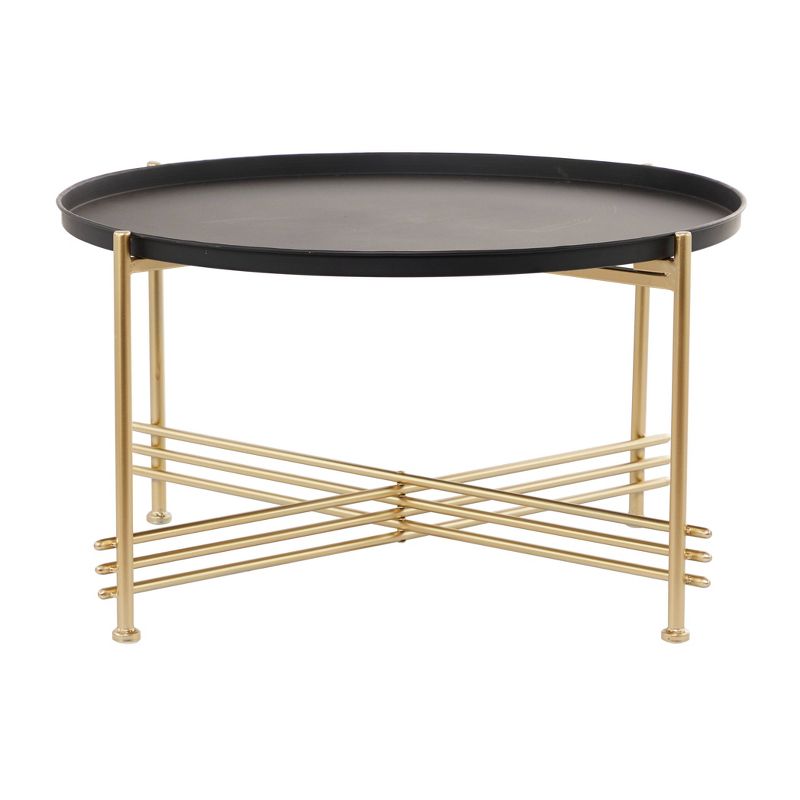 Modern Metal Coffee Table Gold - Olivia &#38; May, 5 of 7