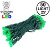 Novelty Lights G12 LED Christmas String Lights 50 Globe Mini Bulbs (Green Wire, 25 Feet) - 3 of 4