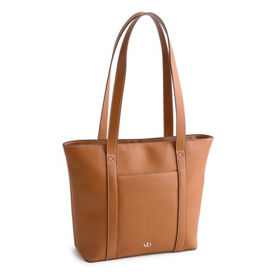Vera Bradley Women's Outlet Faux Leather Small Vera Tote Bag