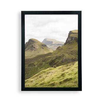 12" x 16" Isle of Skye in Scotland Henrike Schenk Travel Photography Frame Wall Art - Deny Designs