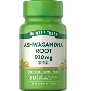 Nature's Truth Ashwagandha 920mg | 90 Capsules - 1 of 4