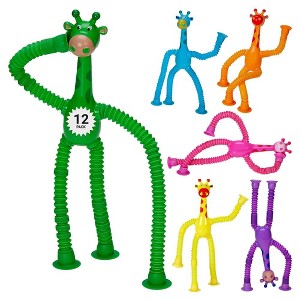 Playbees LED Telescopic Suction Cup Giraffe Toys - 1 of 4