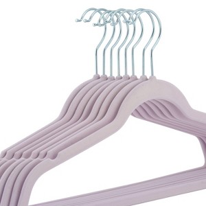 Laura Ashley 25pk Deluxe Velvet Hangers - 1 of 4