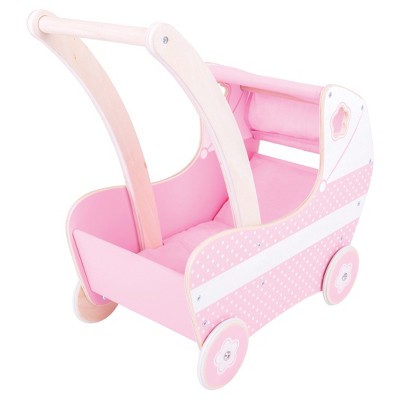 childrens wooden pram