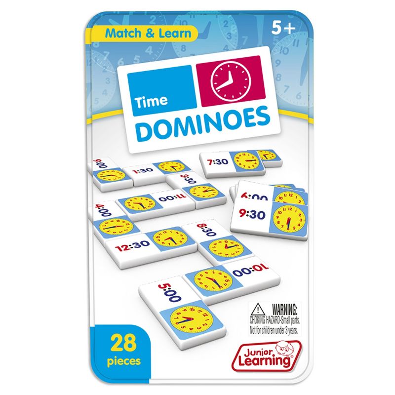 Junior Learning Time Dominoes, 2 Sets, 2 of 4