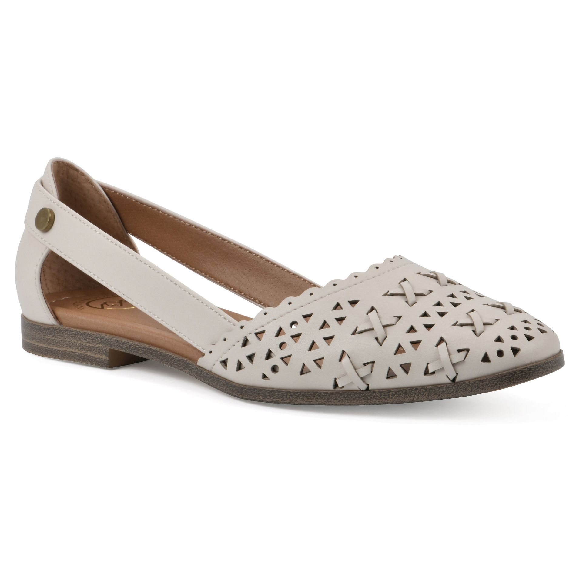 White Mountain Women's Nobler Pointed-toe Flat