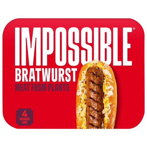 Impossible Plant Based Bratwurst Sausage Links - 13.5oz/4ct - image 1 of 4