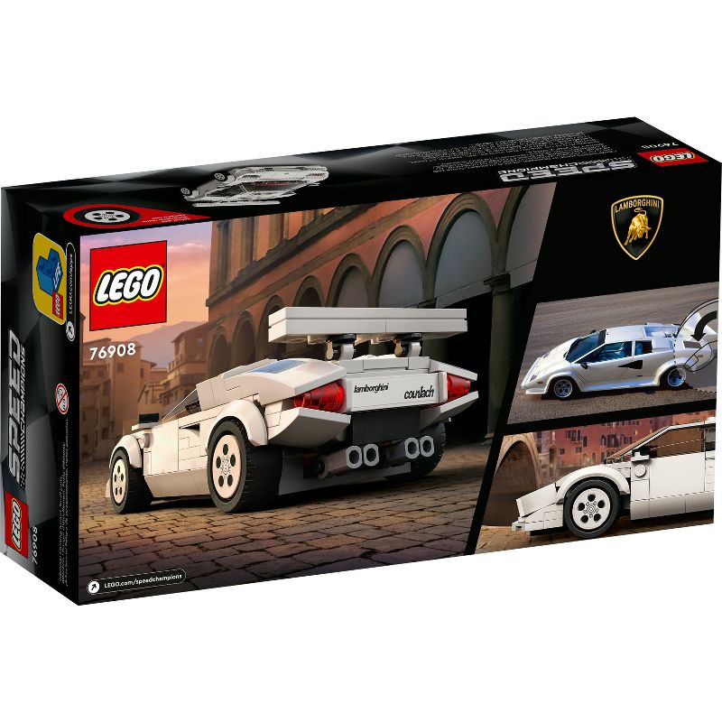 LEGO Speed Champions Lamborghini Countach Race Car Set 76908, 5 of 14