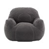 PAGED 39.4" Ergonomic Bean Bag Chair with Armrests, Classic Lazy Sofa with Memory Foam, Comfy Chair for Adults and Kids in Living Room - 3 of 4