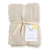 Burt's Bees Baby® Cable Knit Blanket - Oatmeal - 4 of 4