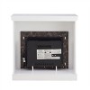 Chery Life Electric Fireplace with Mantel,Fireplace Mantel Surround with 23" Fireplace Insert, Adjustable Flame, Remote Control, 41.34"W*14"D*40"H - 3 of 4