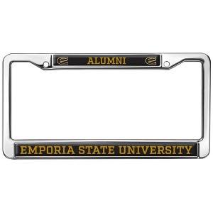 Emporia State University Alumni Full Size Standard License Plate Metal Frame - 1 of 4