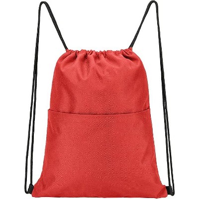 Drawstring Backpack is a must-have for outdoor hiking/fitness, with a simple design and strong waterproof