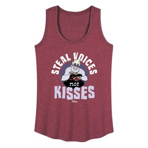 Women's - Disney Villains - Valentine's Day Graphic Racerback Tank - 1 of 4