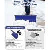 36" Wheeled Snows Shovel Heavy-Duty 2-Wheel Snow Shovel with Adjustable Height T-Shaped Handle - 4 of 4