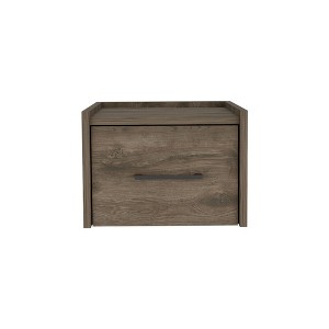 NicBex 13.8 inch Wide Floating Nightstand with 1 Drawer,Wall-Mounted Side Table with Sleek Handle,Bedside Table for Bedroom,Living Room - 1 of 4