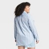 Women's Long Sleeve Relaxed Button-Down Shirt - Ava & Viv™ - 2 of 3