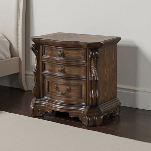 Royal Hampton Nightstand, 2 Drawers, USB A-C, 31 Inch - 1 of 4