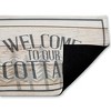 Stupell Industries Rustic Welcome Cottage Trees Printed Outdoor Door Mat, design by Kim Allen, 18"x30" - 2 of 4