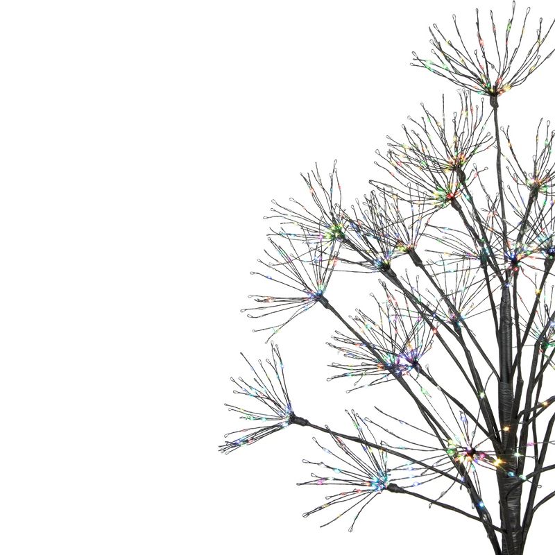 Northlight 5' LED Lighted Christmas Fireworks Tree, Multi-Color Lights, 2 of 6