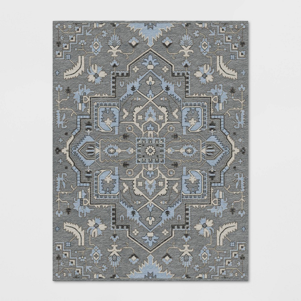 9'X12' Hyssop Jacquard Tufted Area Rug Stone Gray - Opalhouse was $529.99 now $264.99 (50.0% off)
