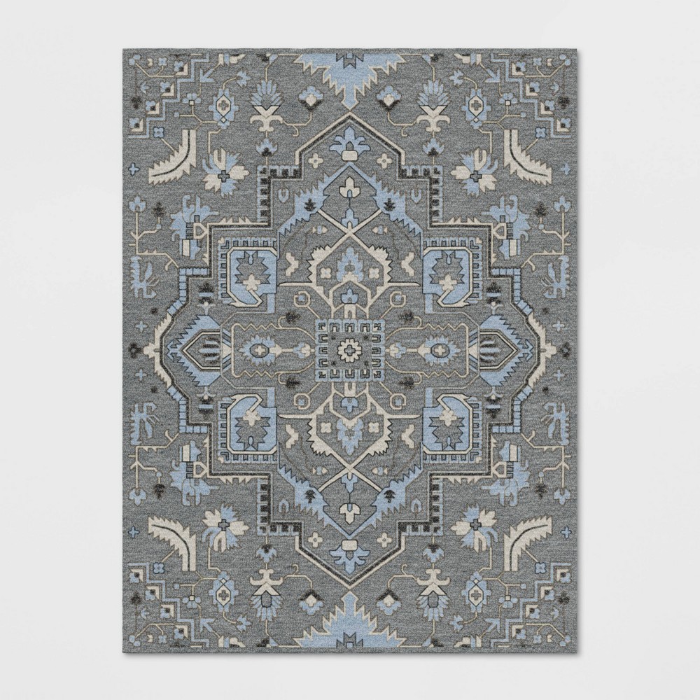 9'X12' Hyssop Jacquard Tufted Area Rug Stone Gray - Opalhouse was $529.99 now $264.99 (50.0% off)