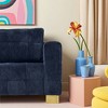 1-Seater Plush Cloth Sofa Chair with High Legs & Easy Cleaning - 2 of 4