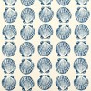 1pc 54"x14" No. 918 Sandbar Seashell Print Semi-Sheer Rod Pocket Kitchen Curtain Valance White - 3 of 4