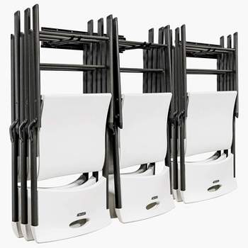 RaxGo Folding Chair Rack, Wall-Mounted Storage Hanger Racks for Home