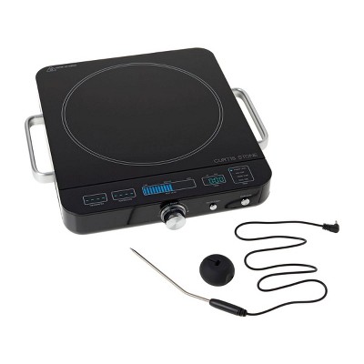 Curtis Stone 1800-Watt Induction Cooker Model 679-723 Refurbished Black
