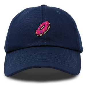 Dalix Donut Embroidered Mens Cotton Dad Hat Baseball Cap - 1 of 4