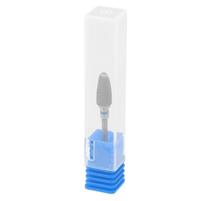 Unique Bargains Nail Drill Bits Set for Acrylic Nails 0.5 Inch Professional Tungsten Nail File Bits Nail Art Tools Blue 1Pcs