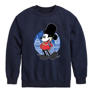 Boys' - Disney - Mickey & Friends Graphic Long Sleeve Fleece Sweatshirt - 1 of 4
