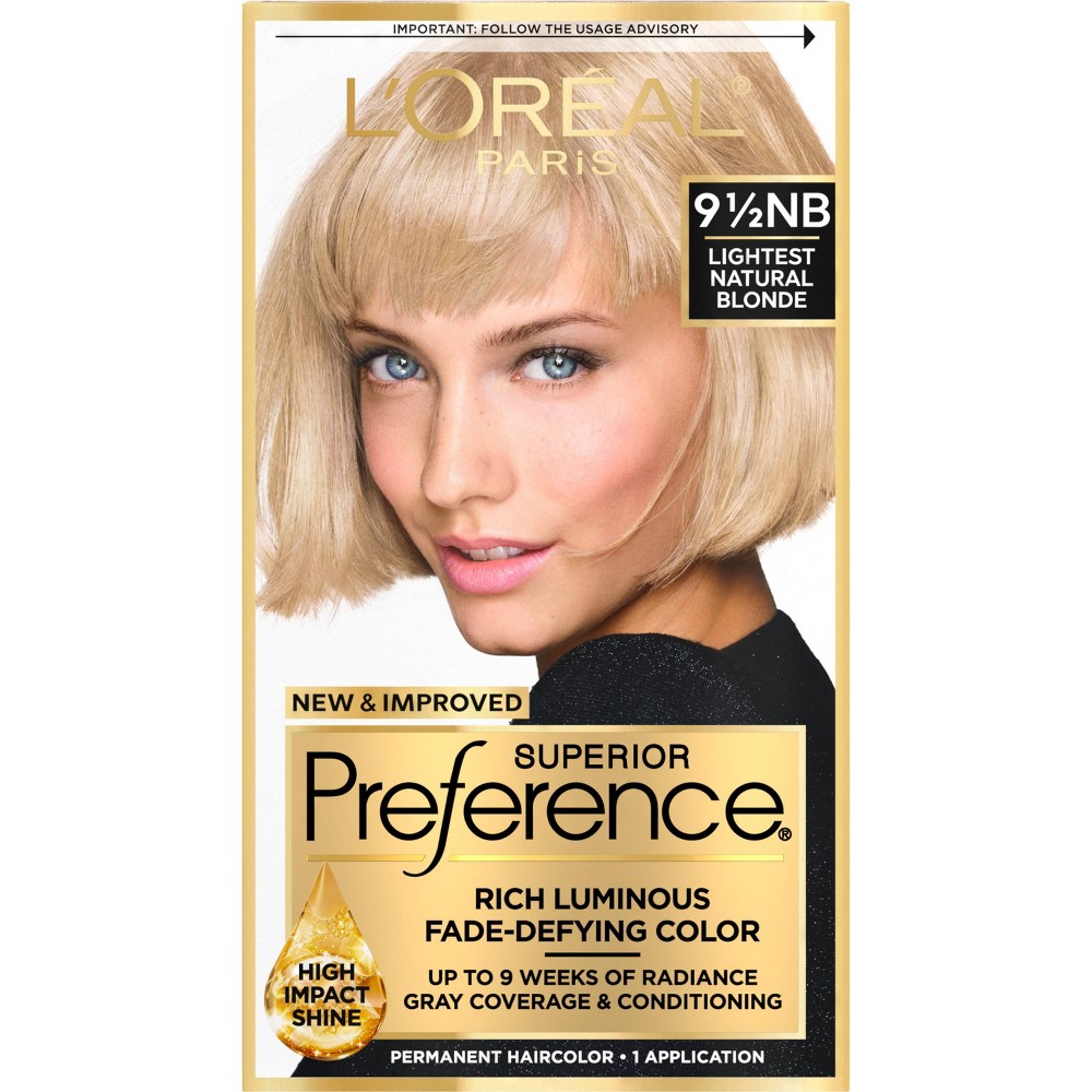 Photos - Hair Dye LOreal L'Oreal Paris Superior Preference Fade-Defying Color + Shine System - 18 f 