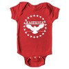 The Juniper Shop America Circle Stars Baby Short Sleeve Bodysuit - 2 of 4