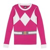 Power Rangers Boys' Red Ranger Classic Character Costume Sleep Pajama Set Red - 3 of 4