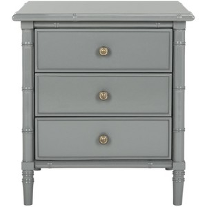 Mina 3 Drawer Nightstand - NST3500 - Safavieh - 1 of 4