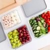 Dura Culina® 12pc (Set of 6) Rectangular Glass Food Nesting Container Set - 4 of 4