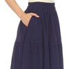 Women's Pleated Tiered Maxi Skirt - 4 of 4